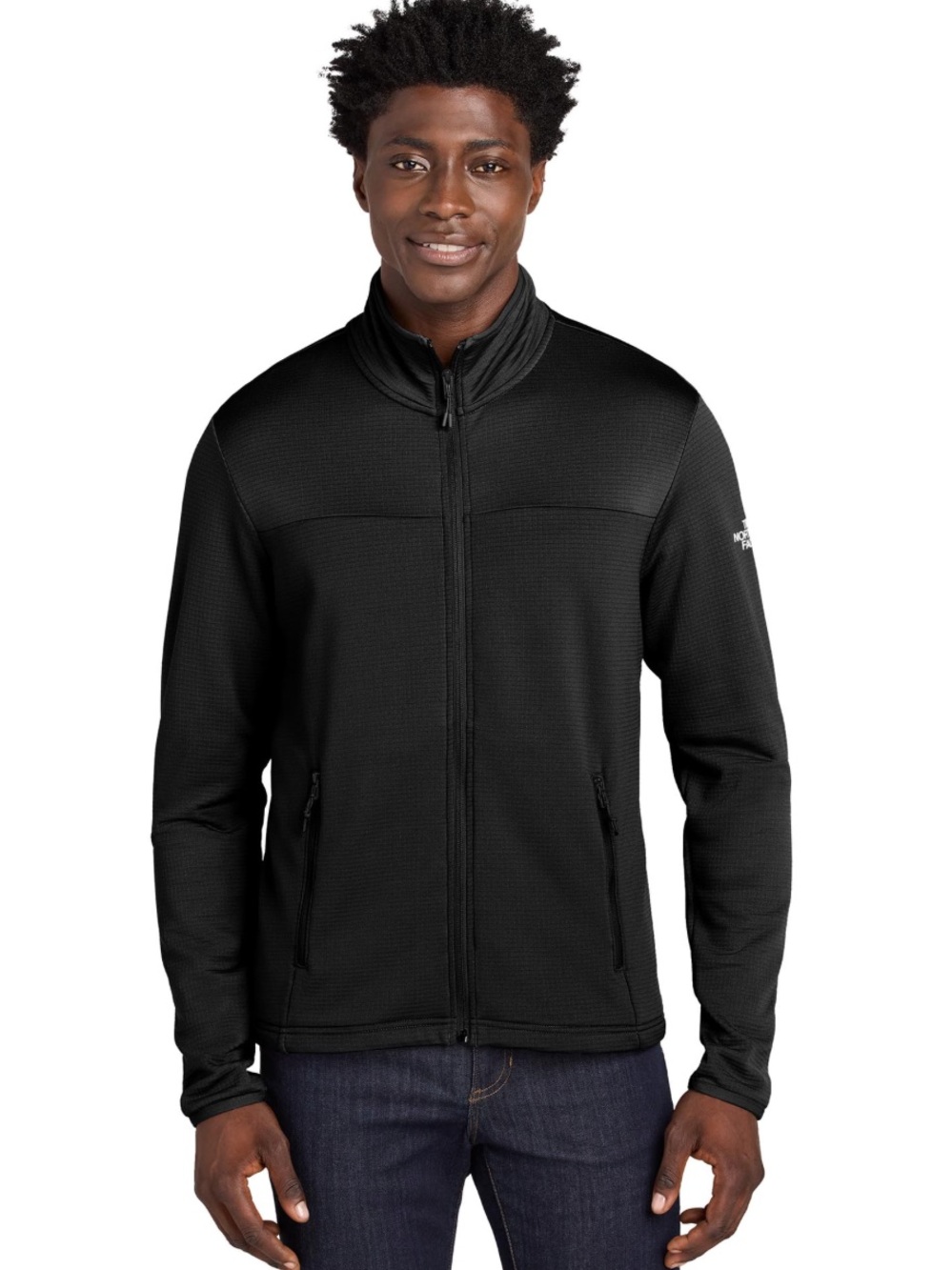 Helly Hansen (HH) full-zip grid fleece / midlayer jacket